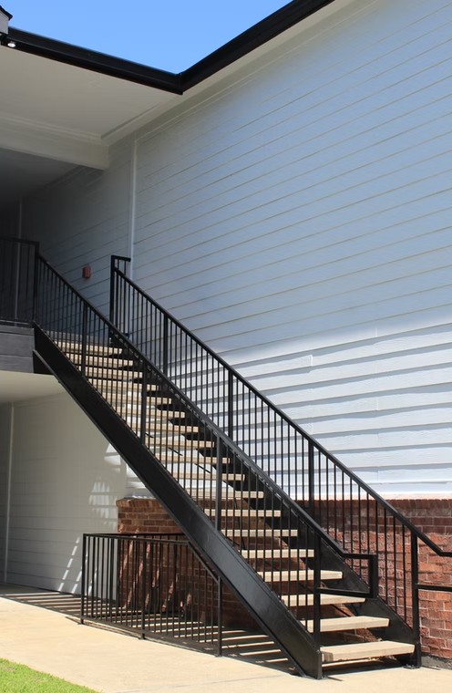 Exterior stair construction and repair
