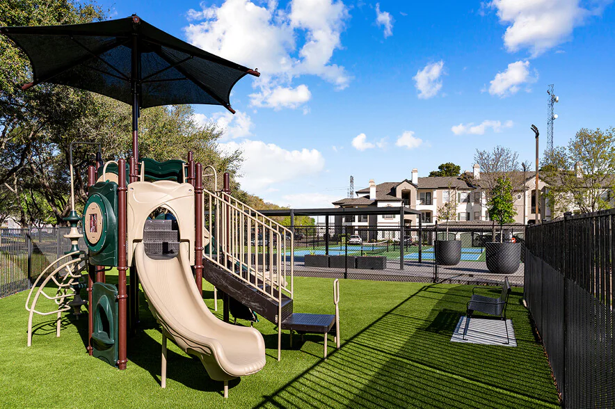 Apartment community playground renovation