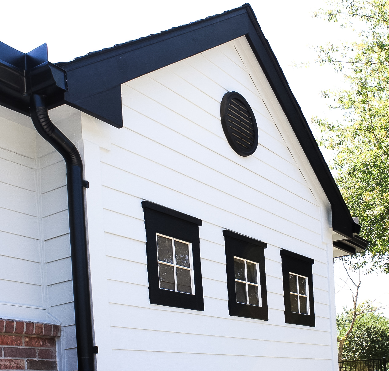 Exterior preparation and repair work on a multifamily property