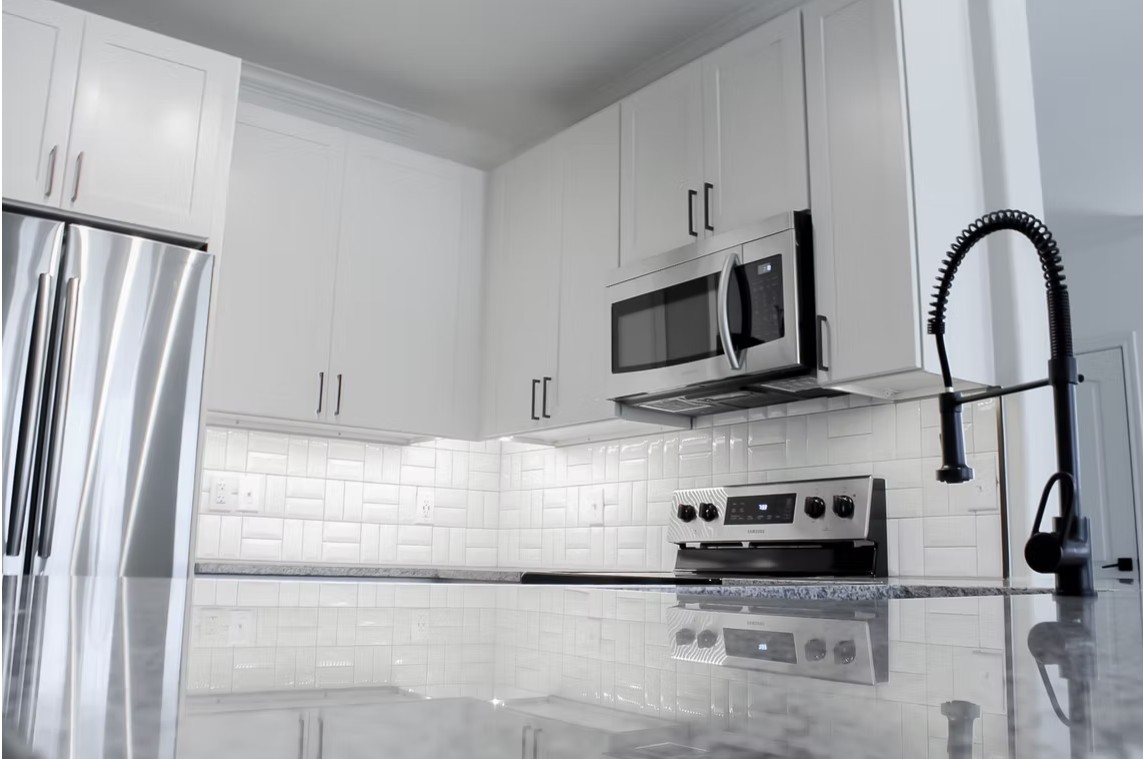 Custom cabinetry installation